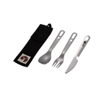 CAPTAIN STAG Cutlery Set of 3 with Case