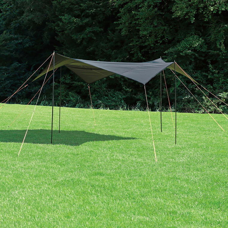 CAPTAIN STAG Black Label Hexagon tarp UV Flysheet