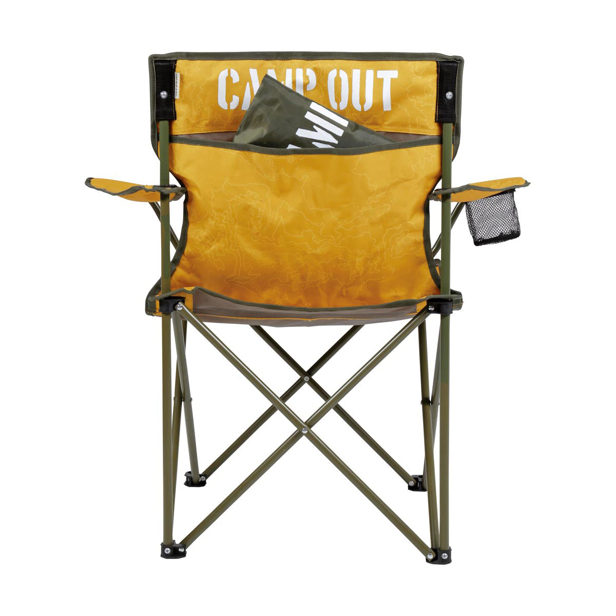 CAPTAIN STAG Folding Director Handrest Chair