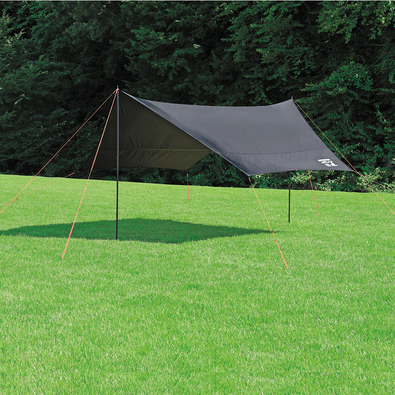 CAPTAIN STAG Black Label Hexagon tarp UV Flysheet
