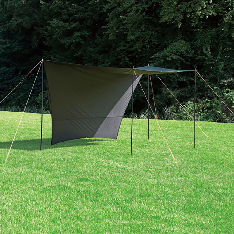 CAPTAIN STAG Black Label Hexagon tarp UV Flysheet