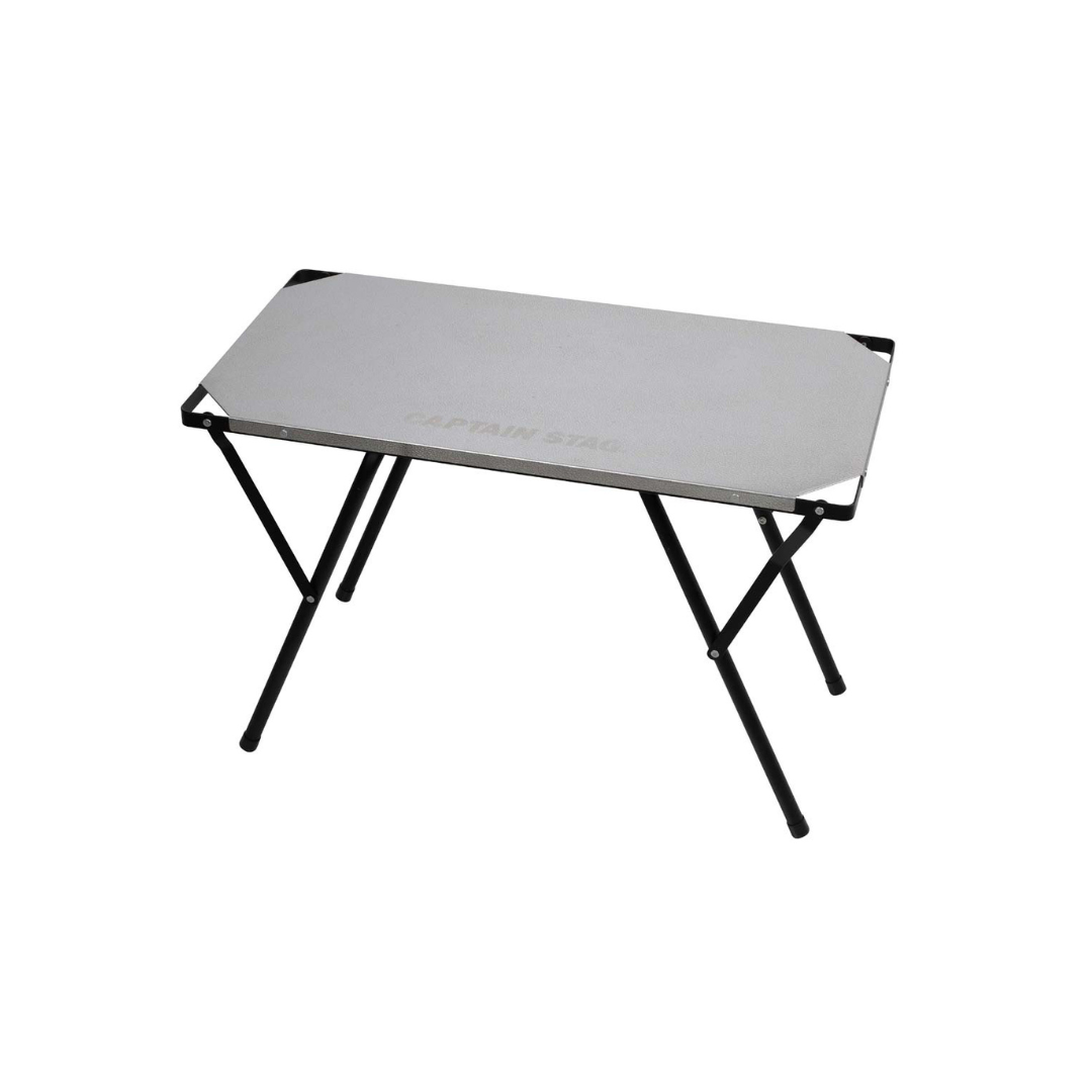 CAPTAIN STAG Two Way Stainless Embossed Table