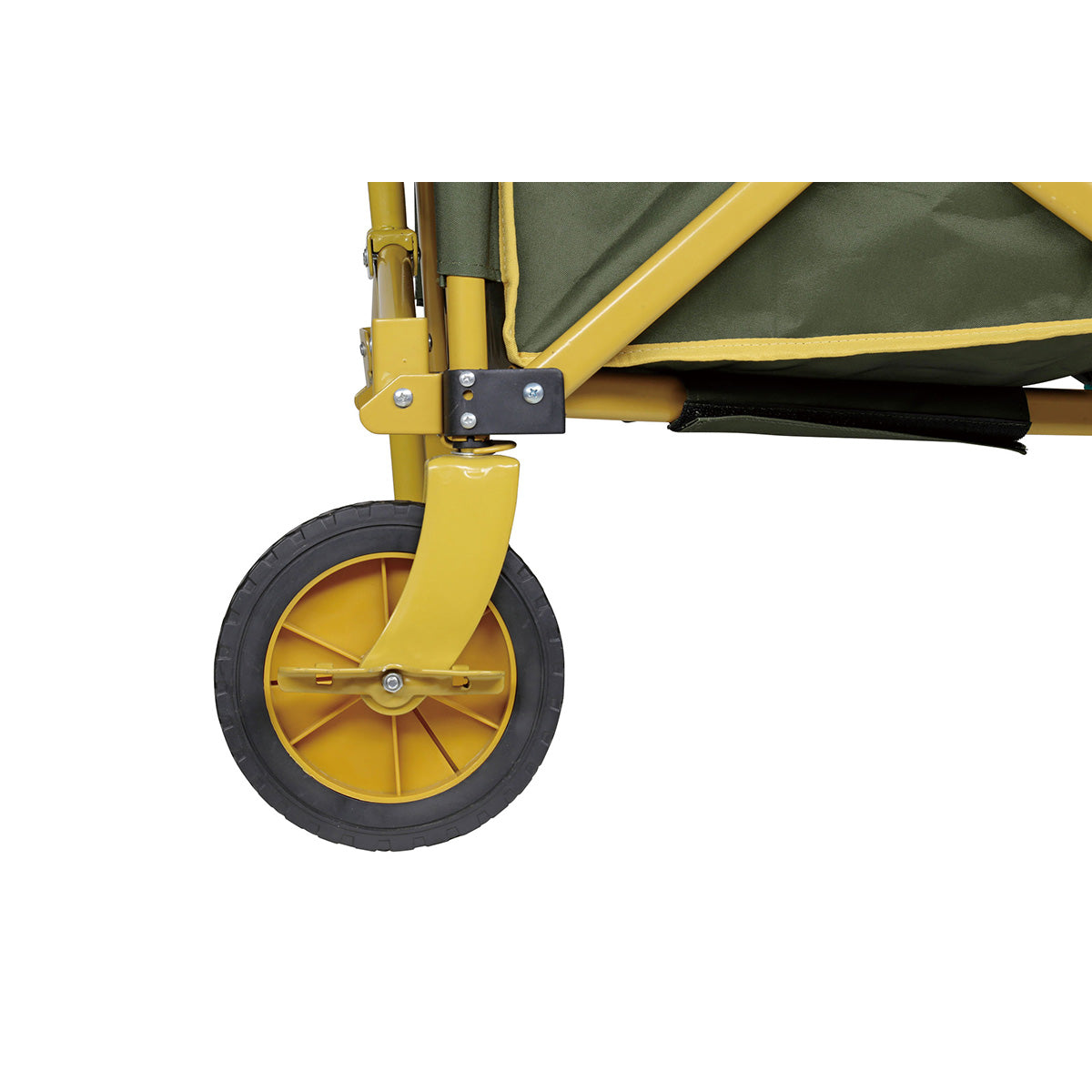 CAPTAIN STAG Campout 4-wheel Carry Trolley Wagon