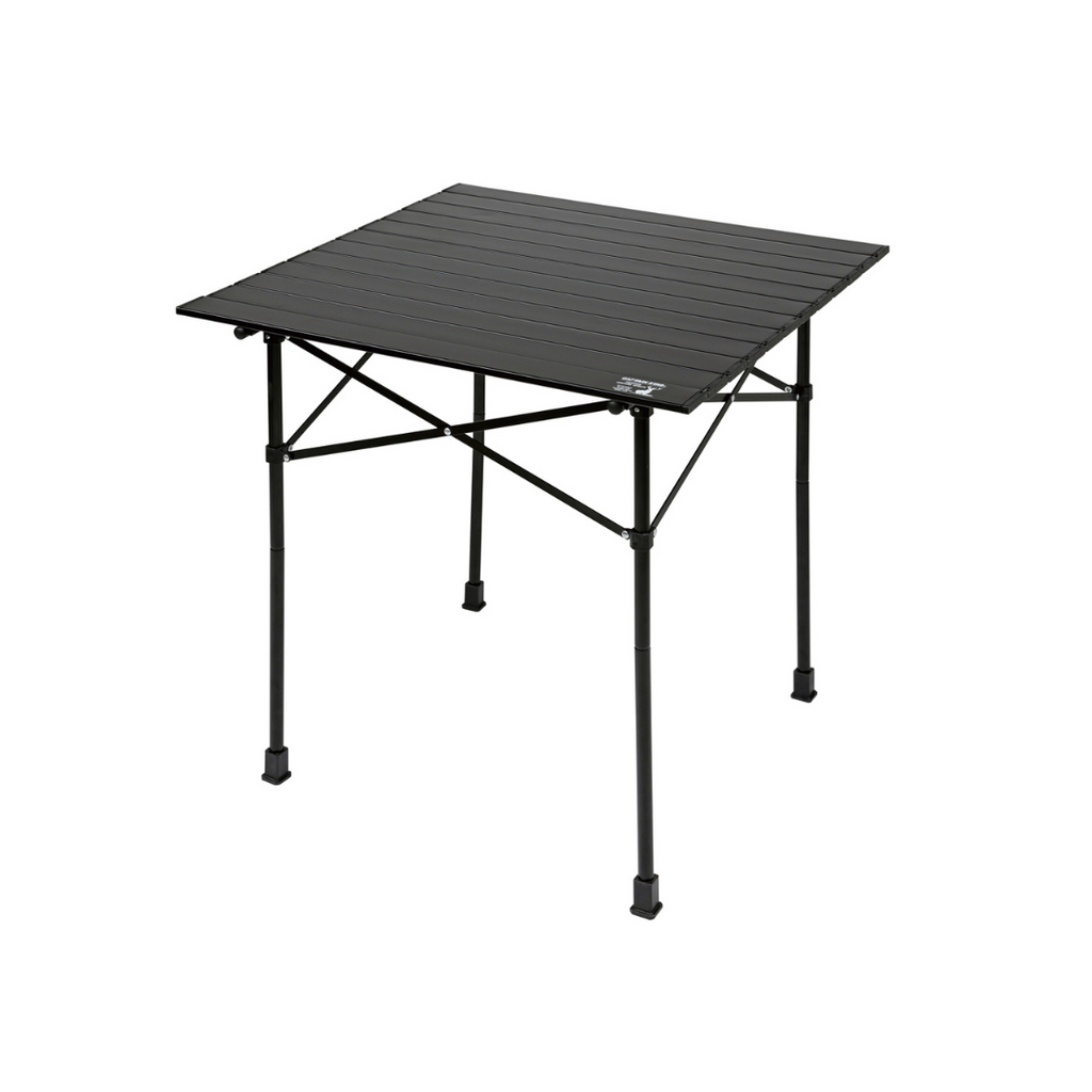 CAPTAIN STAG Black Label Aluminum Two-Way Roll Table