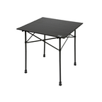 CAPTAIN STAG Black Label Aluminum Two-Way Roll Table