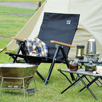 CAPTAIN STAG Black Label Ultra High Back Chair