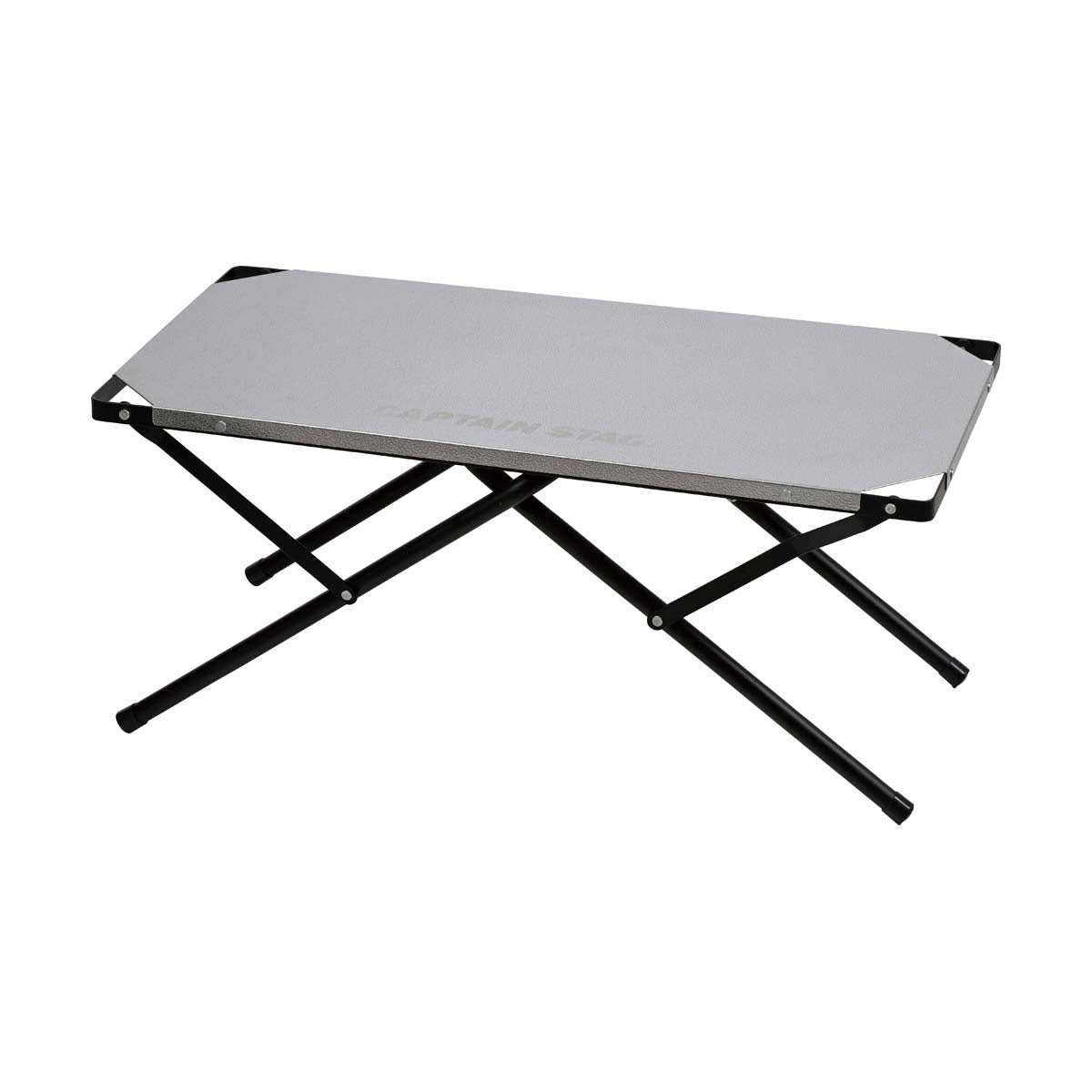 CAPTAIN STAG Two Way Stainless Embossed Table