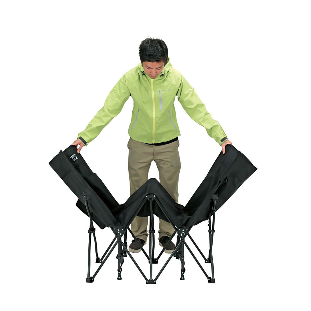 CAPTAIN STAG Black Label Campbed with Headrest