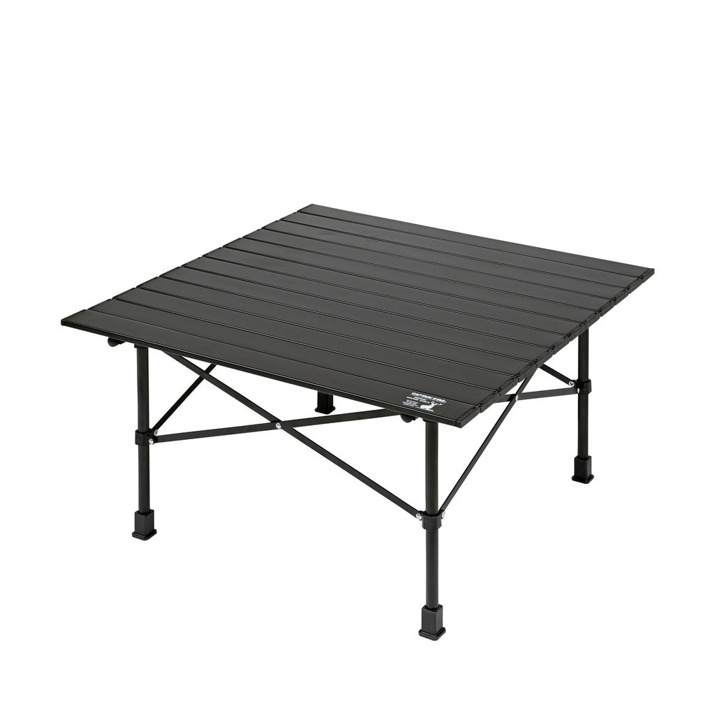 CAPTAIN STAG Black Label Aluminum Two-Way Roll Table