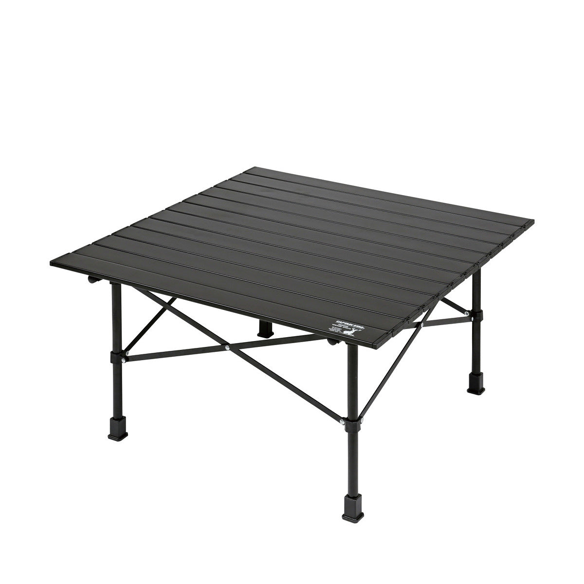 CAPTAIN STAG Black Label Aluminum Two-Way Roll Table