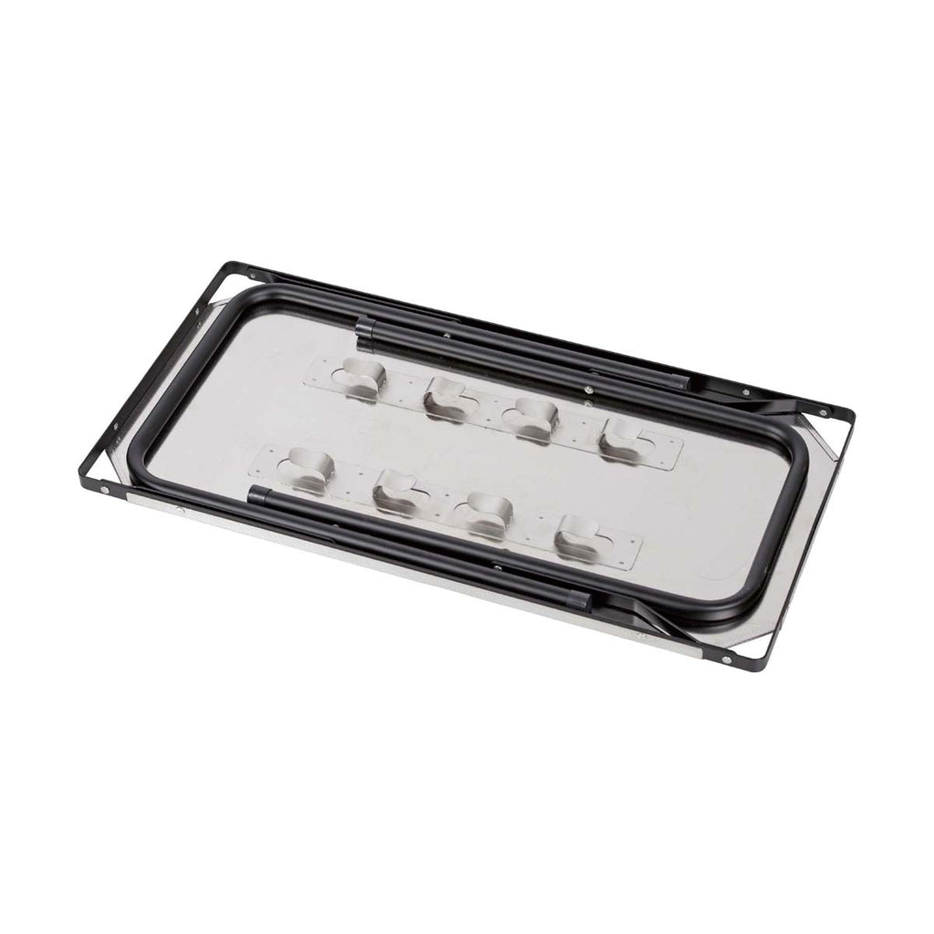 CAPTAIN STAG Two Way Stainless Embossed Table