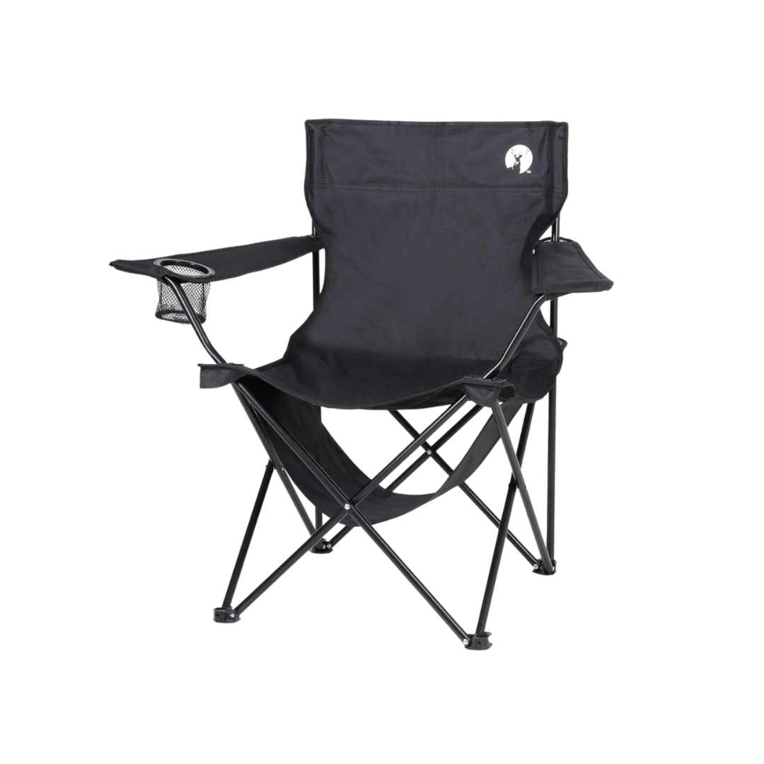 CAPTAIN STAG Folding Director Handrest Chair