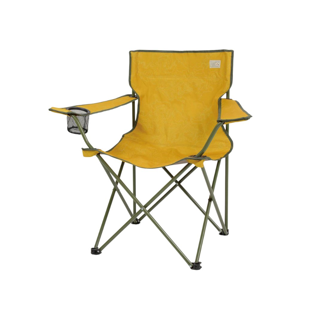 CAPTAIN STAG Folding Director Handrest Chair