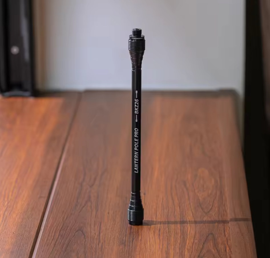 CAMPINGMOON BKZ26 Black Extension Rod Pro
