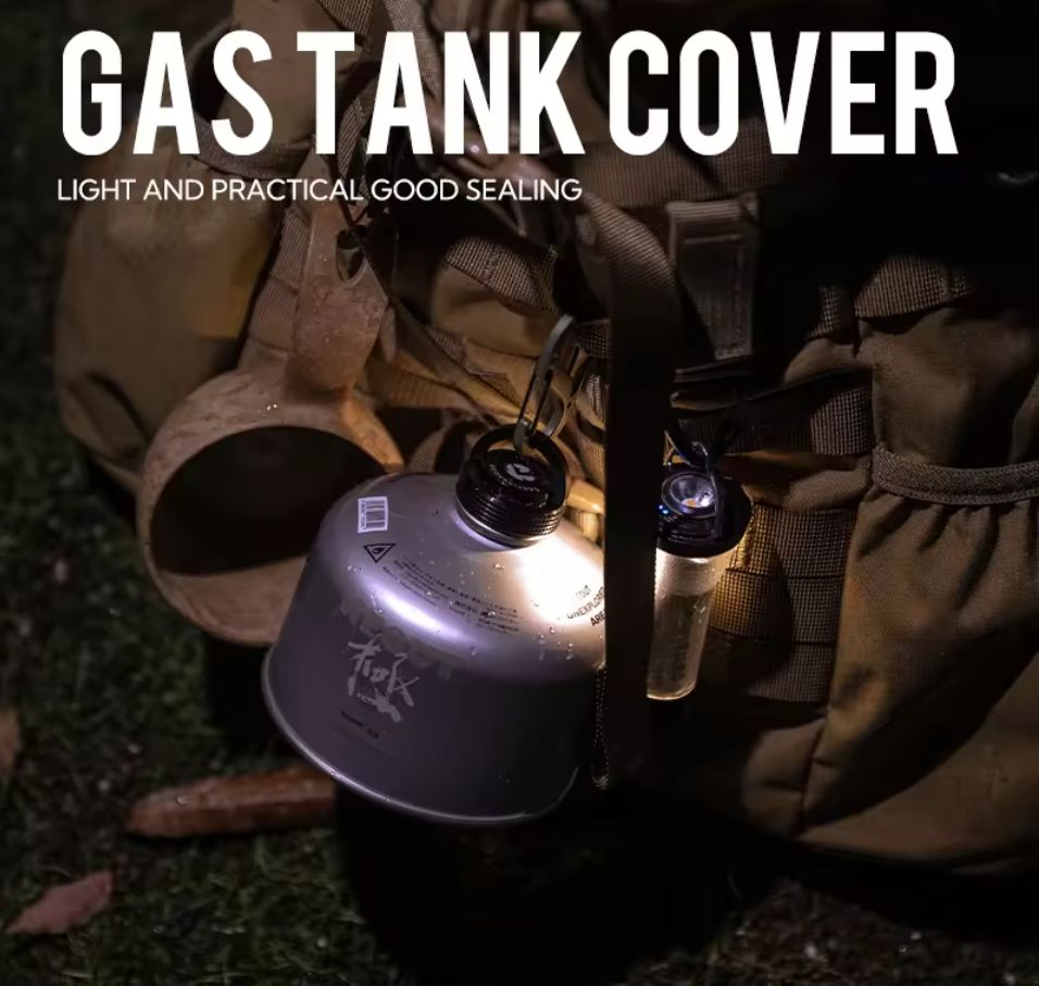 CAMPINGMOON BKM-107 Aluminum Magnet Rubber Seal Gas Tank Cover