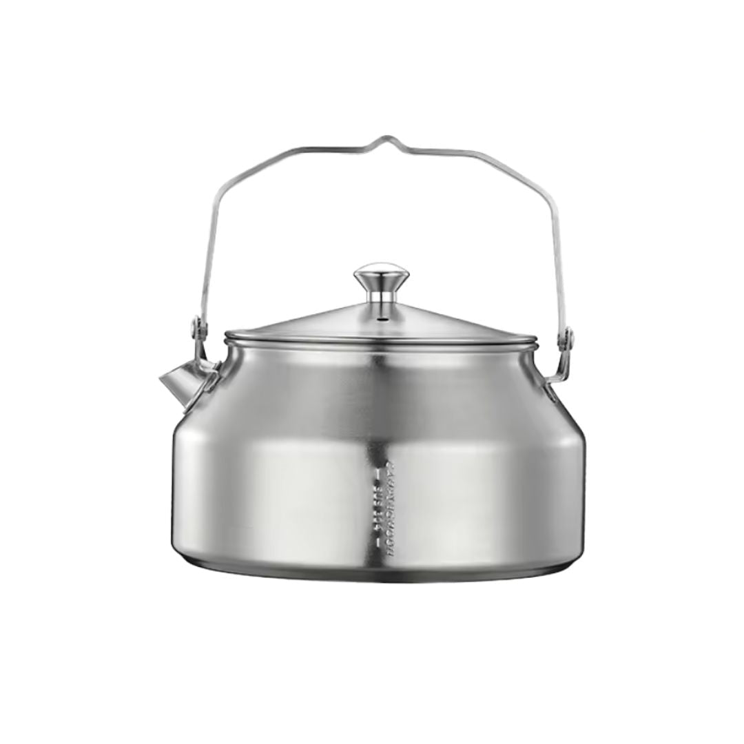 CAMPINGMOON SW-1 Stainless Steel Outdoor Kettle 1L