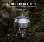 CAMPINGMOON SW-1 Stainless Steel Outdoor Kettle 1L