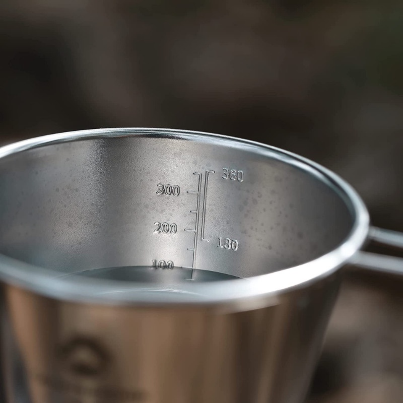 CAMPINGMOON S360 Sierra Cup Stainless Steel 450ml
