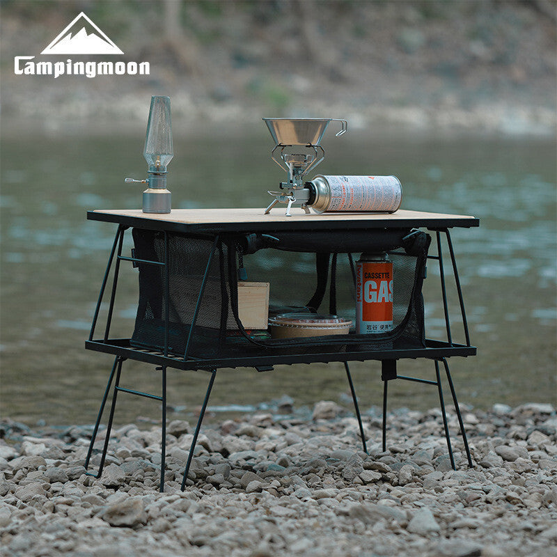 CAMPINGMOON T230 Field Rach Mesh Stackable Table
