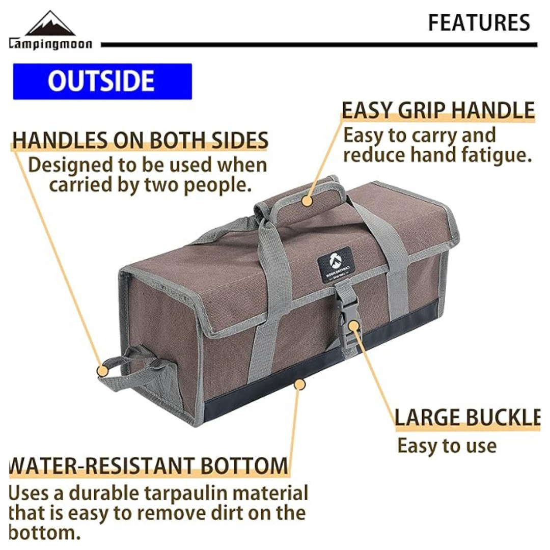 CAMPINGMOON B-155C Medium Camping Gear Storage Bag