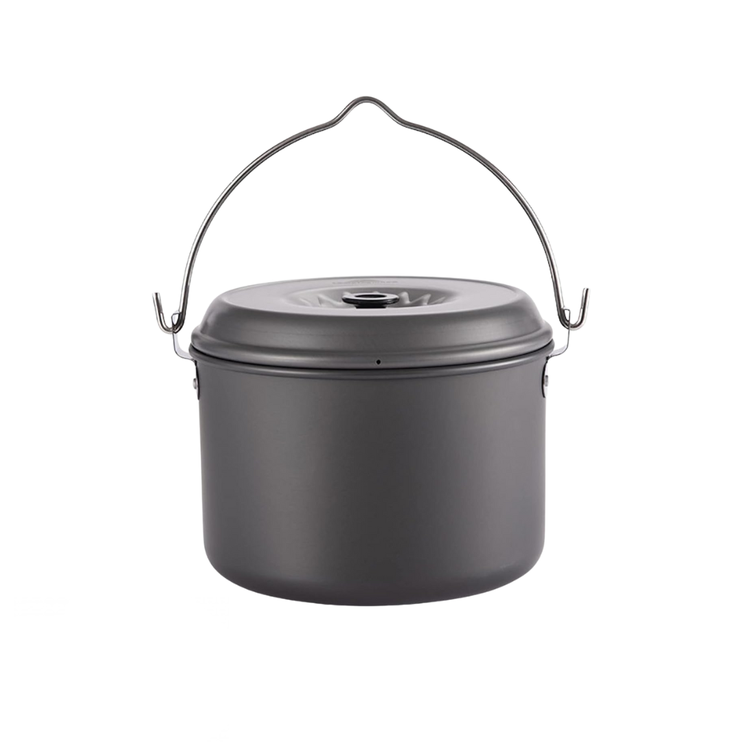 CAMPINGMOON MC-255 Pot 5.5L Portable Campfire Cooking Hanging Pot