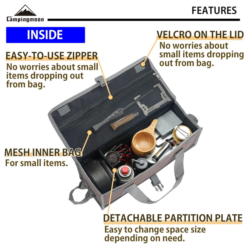 CAMPINGMOON B-155C Medium Camping Gear Storage Bag