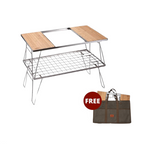 CAMPINGMOON CK-2 + P25 Stainless Steel Table Stove With Removable Middle