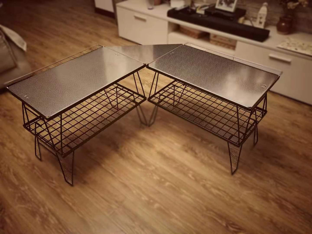 CAMPINGMOON T-2305 Stainless Steel Field Rack Top Plate