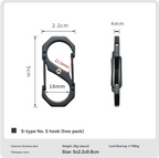 CAMPINGMOON SS-5 S-shaped Buckle Hanging Hook