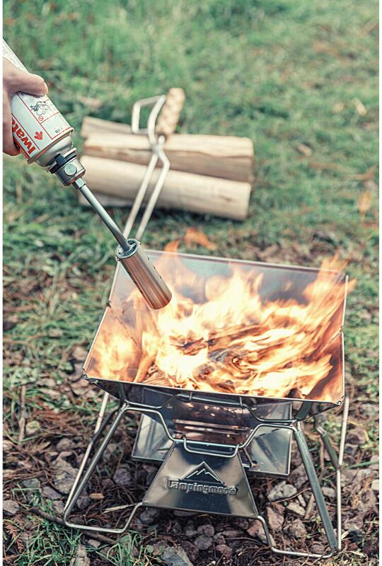 CAMPINGMOON MT-3915-CB Fierce Fire Nozzle Card Type Models Burner