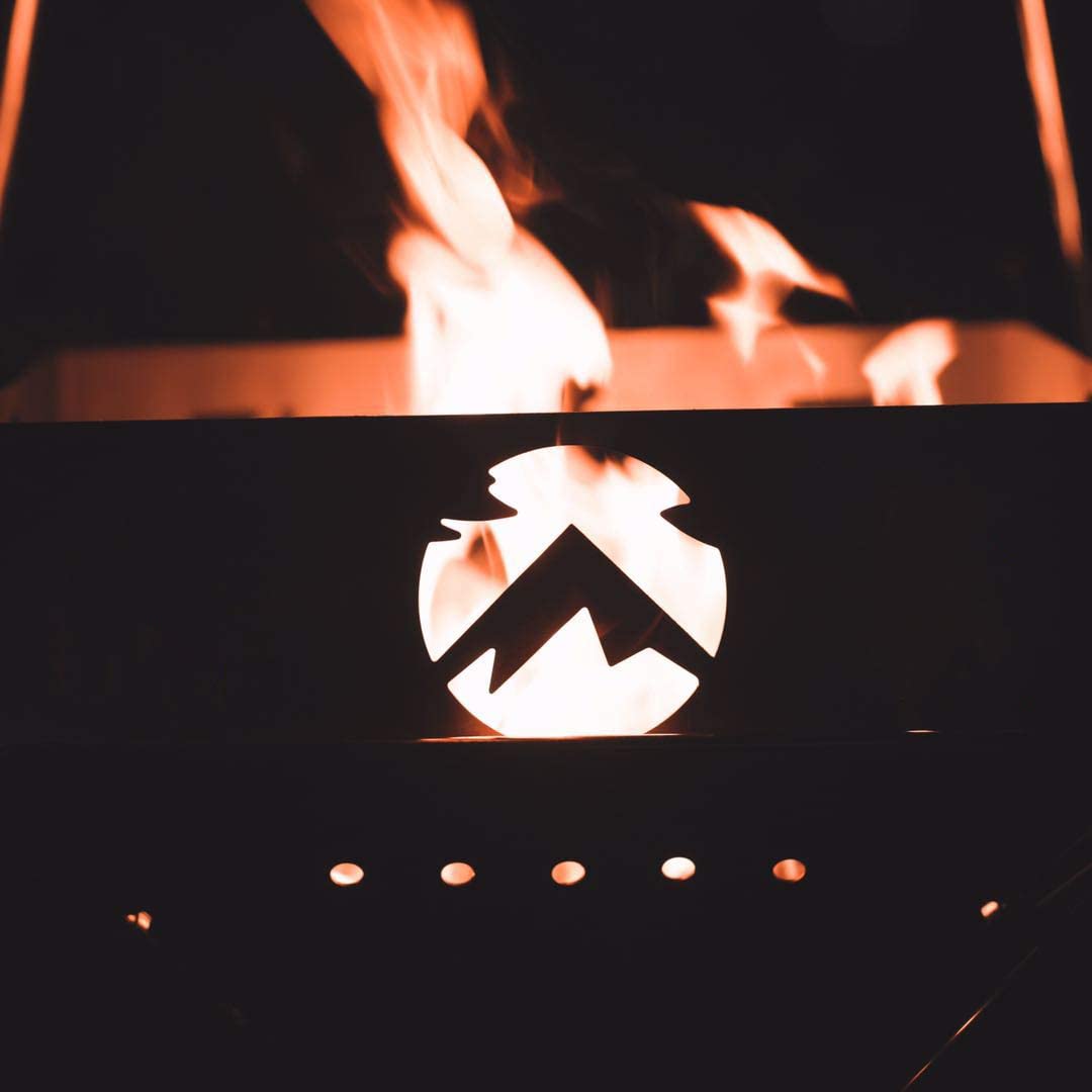 CAMPINGMOON TKB-315 (S) TKB-360 (M) TKB-405 (L) Bonfire Stove Wind Shield