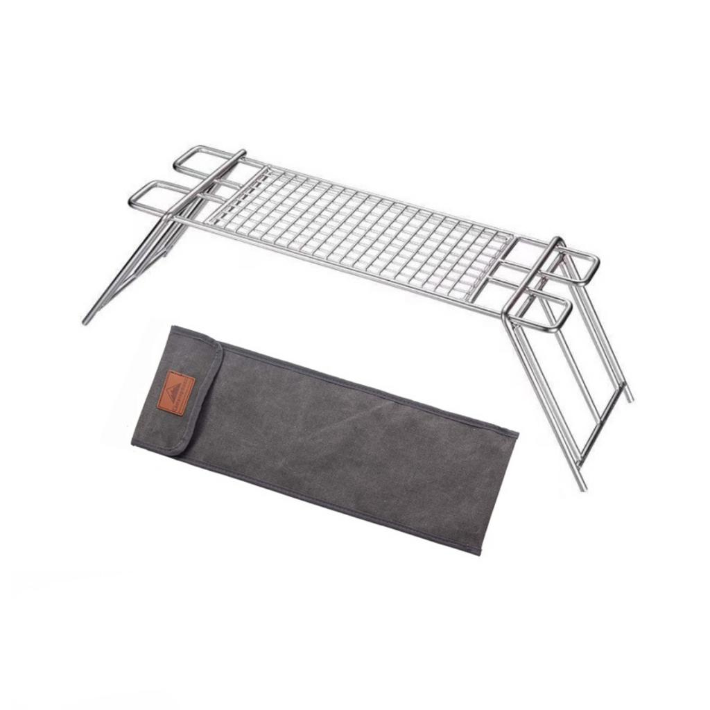 CAMPINGMOON MTG-TSD Single Bonfire Grill Round Bar Cooker Stand D Series