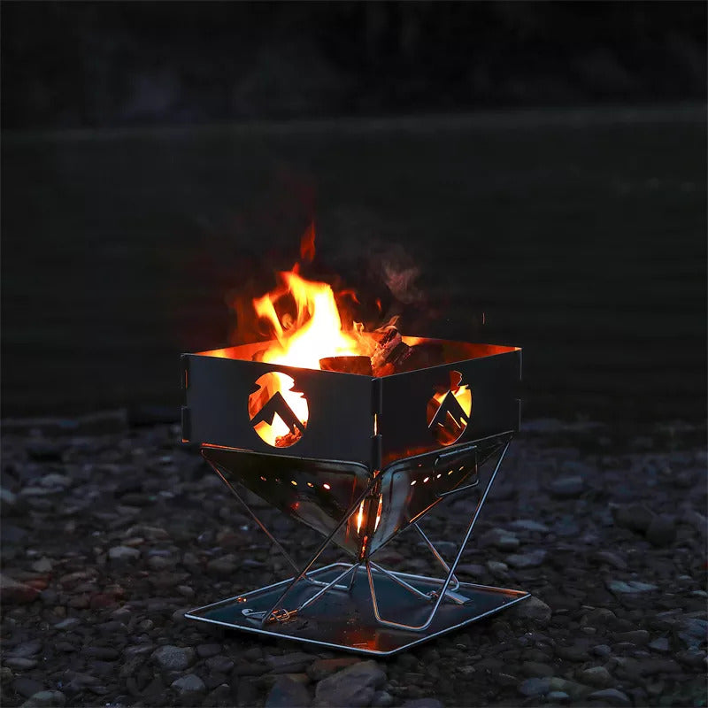CAMPINGMOON TKB-315 (S) TKB-360 (M) TKB-405 (L) Bonfire Stove Wind Shield