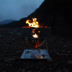 CAMPINGMOON TKB-315 (S) TKB-360 (M) TKB-405 (L) Bonfire Stove Wind Shield