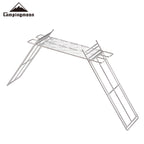 CAMPINGMOON MTG-TLC Bonfire GrillRound Bar Cooker Stand C Series
