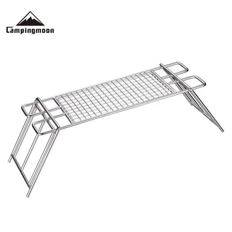 CAMPINGMOON MTG-TSD Single Bonfire Grill Round Bar Cooker Stand D Series