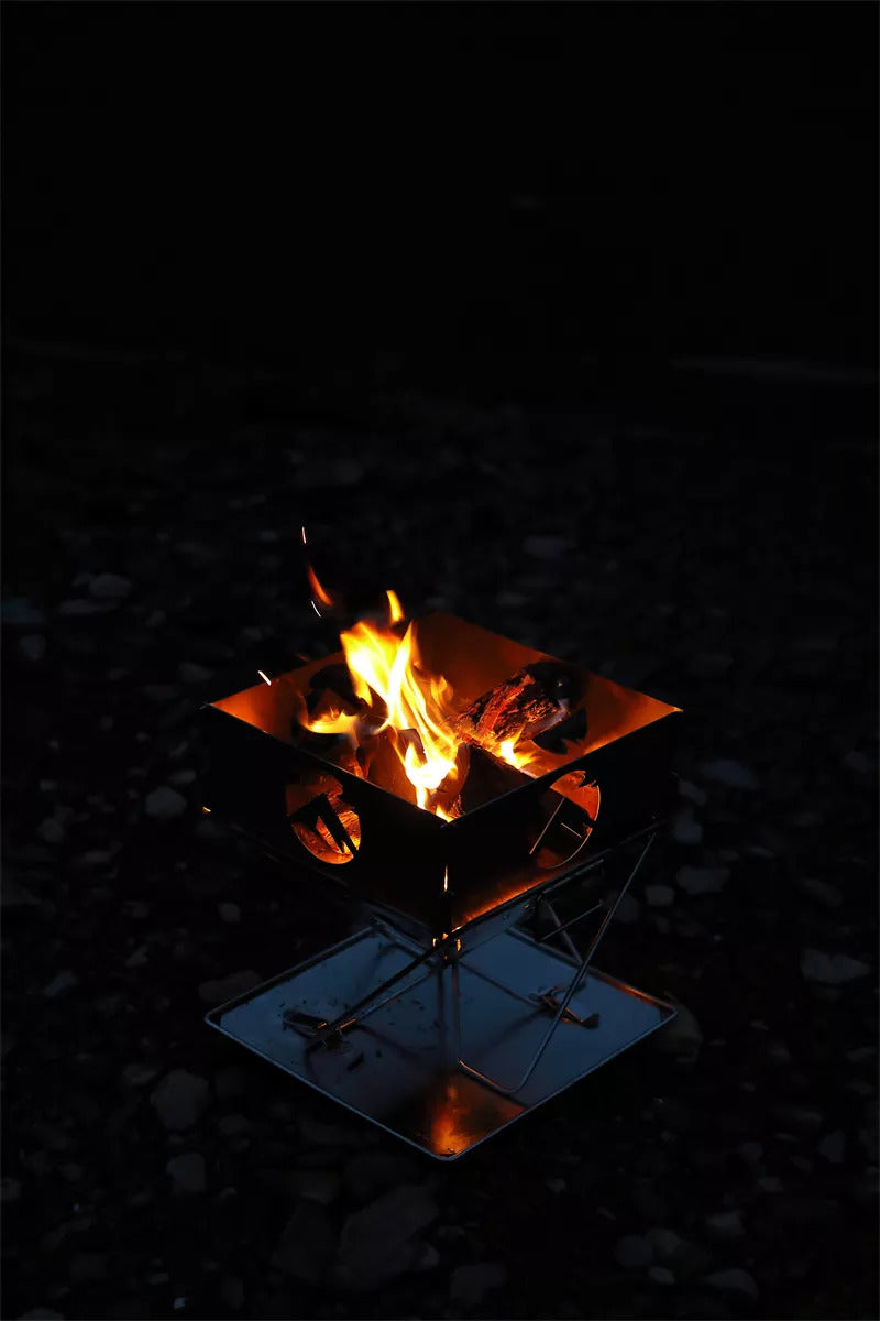 CAMPINGMOON TKB-315 (S) TKB-360 (M) TKB-405 (L) Bonfire Stove Wind Shield