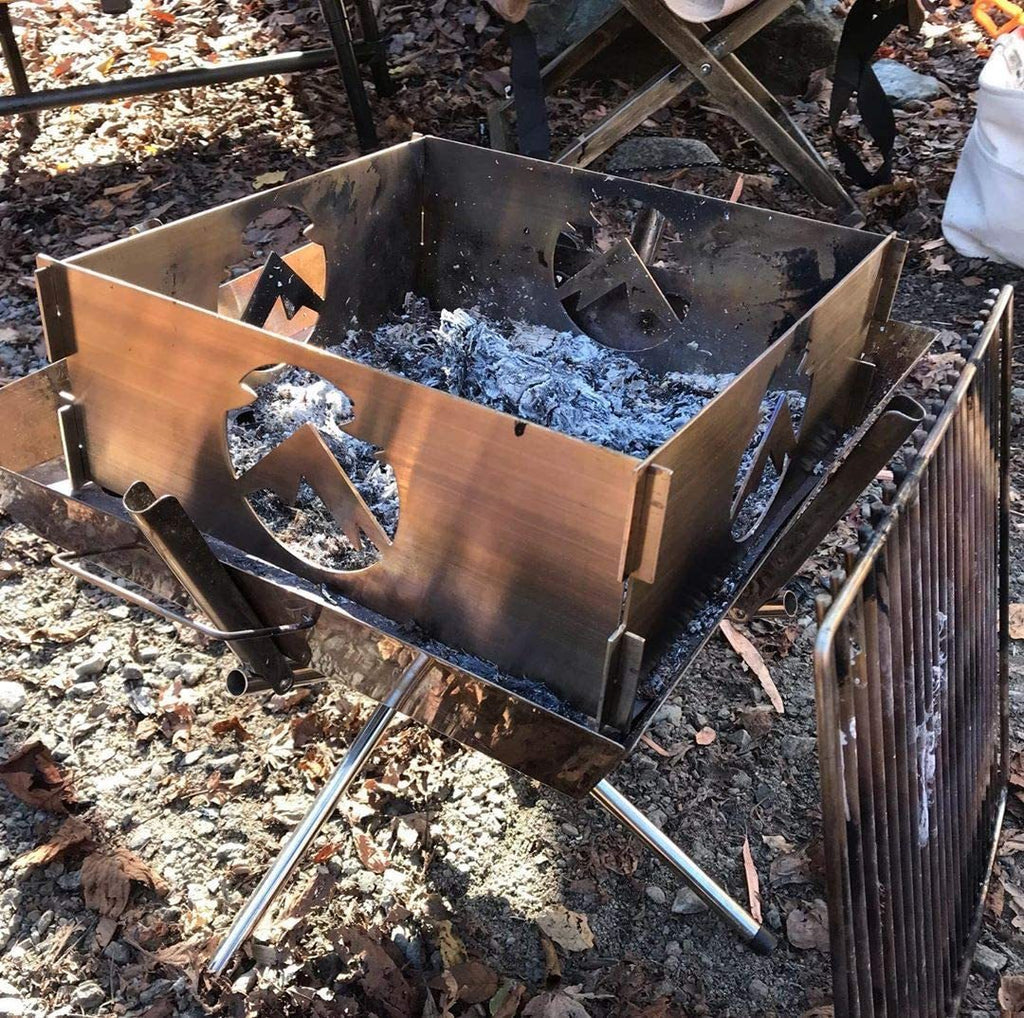 CAMPINGMOON TKB-315 (S) TKB-360 (M) TKB-405 (L) Bonfire Stove Wind Shield