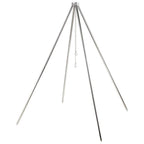 CAMPINGMOON MT-130 Portable Campfire Quadpod BBQ Hanging