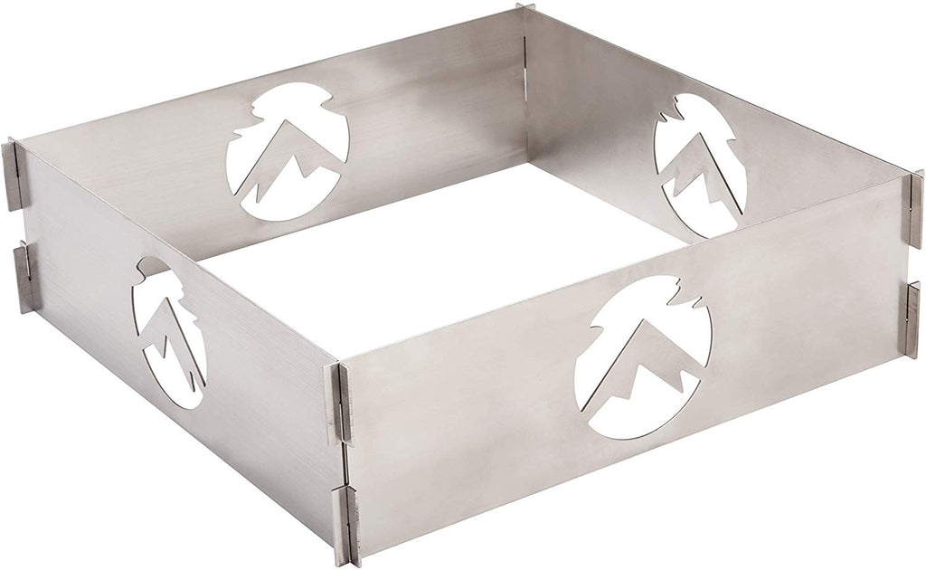 CAMPINGMOON TKB-315 (S) TKB-360 (M) TKB-405 (L) Bonfire Stove Wind Shield