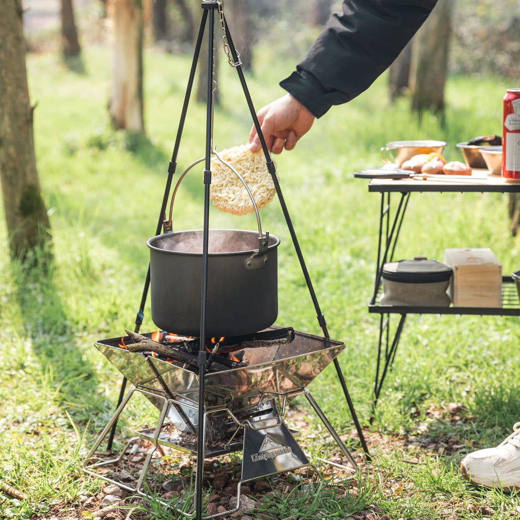 CAMPINGMOON MC-230 Pot 4L Portable  Hanging Pot