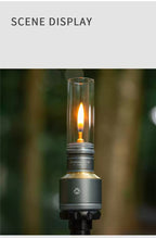 CAMPINGMOON T-1D15 Atmosphere Gas Wickless Candle Light Set