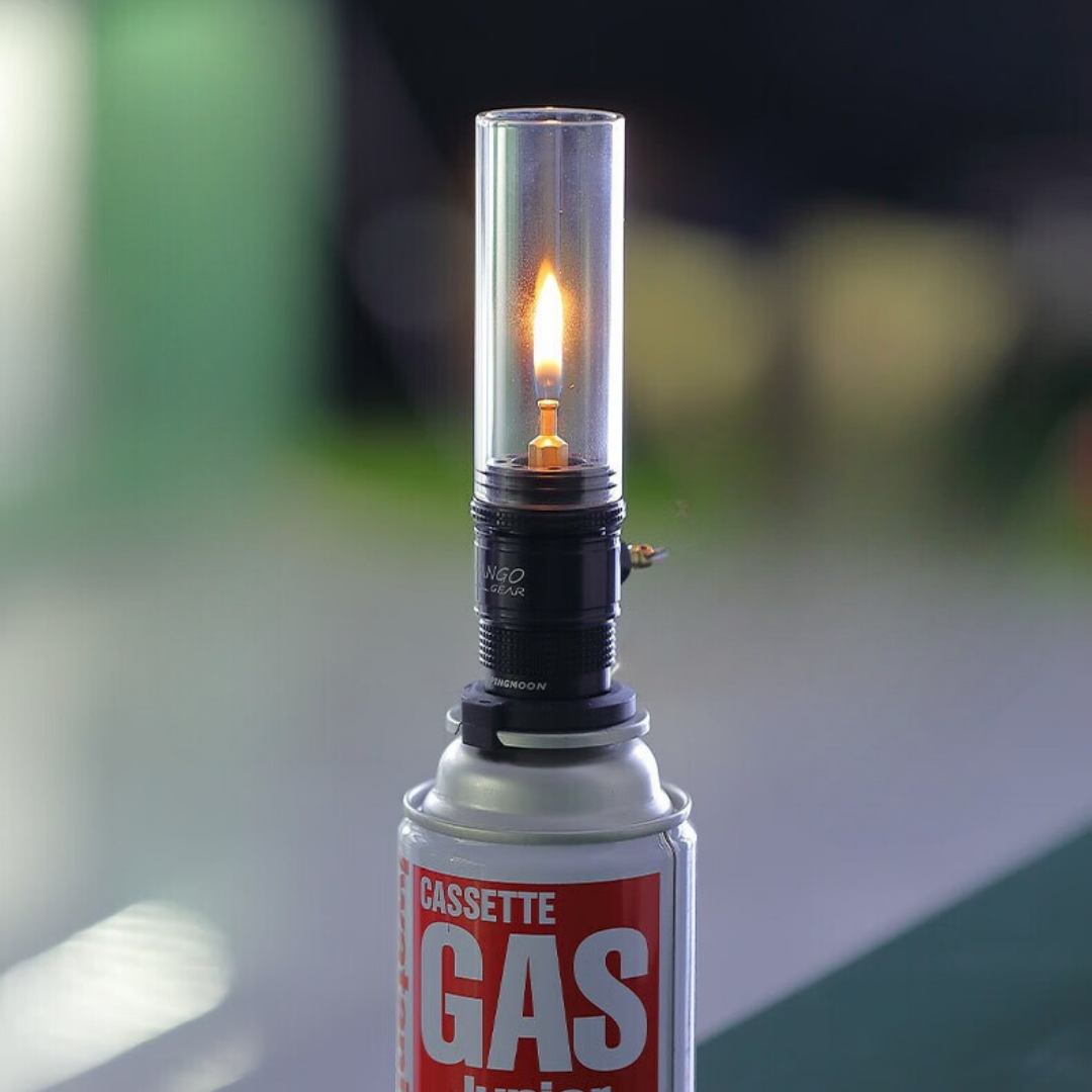 CAMPINGMOON BKZ11 Butane Canister Gas Stove Converter Adapter Screw