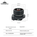 CAMPINGMOON BKZ11 Butane Canister Gas Stove Converter Adapter Screw