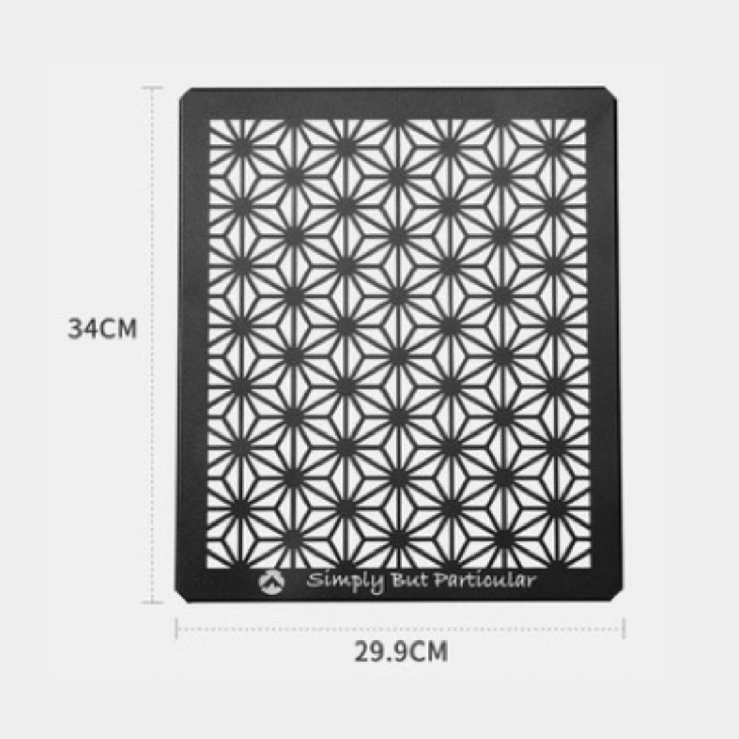 CAMPINGMOON T-2309C Half Top Plate Leaf Pattern Connecting Field Rack