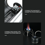 CAMPINGMOON BKZ13M Blackened Magnetic Aluminum Alloy Connector