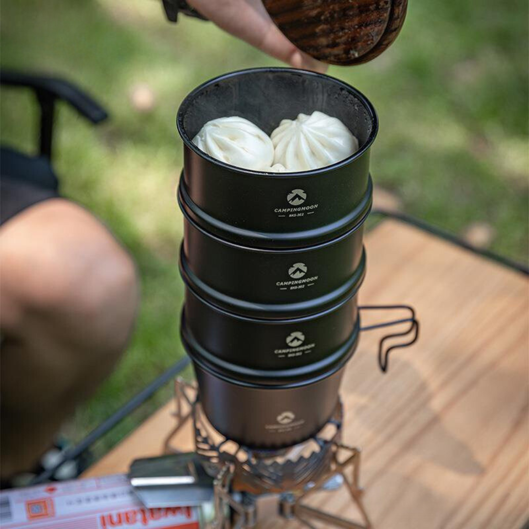CAMPINGMOON BKS-362 Mini Steamer Cookware Tray