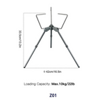 CAMPINGMOON Z01 Anti-slip Stove Stand Extension