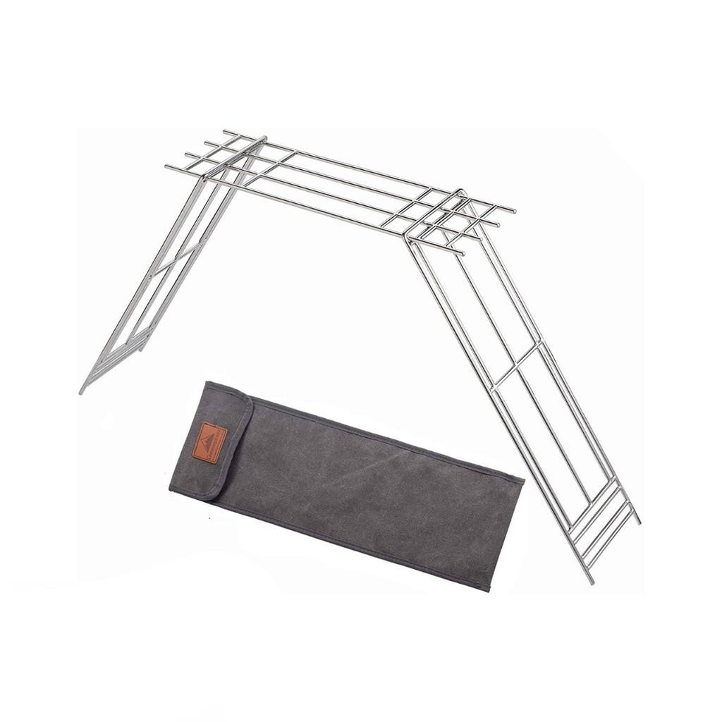 CAMPINGMOON MTG-A MTG-TSA MTG-TLA Bonfire Grill Stainless Steel A Series