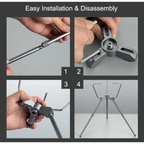 CAMPINGMOON Z01 Anti-slip Stove Stand Extension